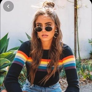 Ray-ban oval flat sunglasses